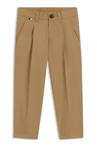 Kinder-Chinos aus Stretch-Baumwolltwill