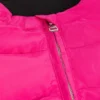 Kinder-Daunenjacke mit Kapuze und glänzendem Logo-Print