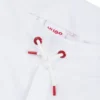 Kinder-Fleece-Jogginghose mit Logo im Marker-Stil