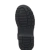 Kinder-Halbstiefel aus Leder und wasserabweisendem Canvas