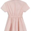 Kinder-Hemdkleid aus gestreiftem Baumwollpopeline