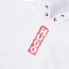 Kinder-Hoodie aus Baumwollmischung mit Logos im Marker-Stil
