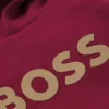 Kinder-Hoodie aus Fleece mit Logo-Detail Kinder-Hoodie aus Fleece mit Logo-Detail