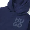 Kinder-Hoodie mit gestapeltem Logo