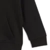 Kinder-Hoodie mit gestapeltem Logo aus Baumwollmischung