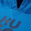 Kinder-Hoodie mit gestapeltem Logo aus Baumwollmischung