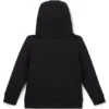 Kinder-Hoodie mit gesticktem Logo im Farbverlauf