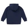 Kinder-Hoodie mit kontrastierendem Logo in lockerer Passform