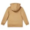 Kinder-Hoodie mit Kontrastlogo aus Baumwollmischung