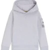 Kinder-Hoodie mit Logo-Applikation aus Baumwollmischung