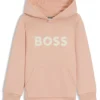 Kinder-Hoodie mit Logo-Print aus Baumwollmischung