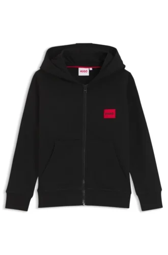Kinder-Hoodie mit Reißverschluss aus Baumwollmischung