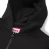 Kinder-Hoodie mit Reißverschluss und Logo-Print