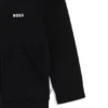 Kinder-Hoodie mit Reißverschluss und Logo-Print aus Baumwollmischung Kinder-Hoodie mit Reißverschluss und Logo-Print aus Baumwollmischung