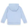 Kinder-Hoodie mit Reißverschluss und Logo-Print aus Baumwollmischung Kinder-Hoodie mit Reißverschluss und Logo-Print aus Baumwollmischung