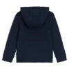 Kinder-Hoodie mit Reißverschluss und Logo-Print aus Baumwollmischung Kinder-Hoodie mit Reißverschluss und Logo-Print aus Baumwollmischung