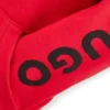 Kinder-Hoodie mit Reißverschluss und Logo-Print aus Baumwollmischung