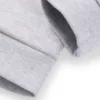Kinder-Hoodie mit Reißverschluss und Logo-Print aus Baumwollmischung