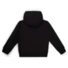 Kinder-Hoodie mit Reißverschluss und Logo-Print aus Baumwollmischung