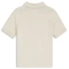 Kinder-Jacquard-Poloshirt aus Stretch-Baumwolle