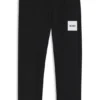 Kinder-Jogginghose aus Baumwollmischung mit Logo-Etikett Kinder-Jogginghose aus Baumwollmischung mit Logo-Etikett