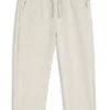 Kinder-Jogginghose aus Samt mit Logo-Etikett Kinder-Jogginghose aus Samt mit Logo-Etikett