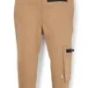 Kinder-Jogginghose mit Logo-Detail aus Stretch-Piqué