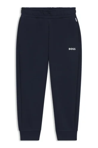 Kinder-Jogginghose mit Logo-Print aus einer Baumwollmischung
