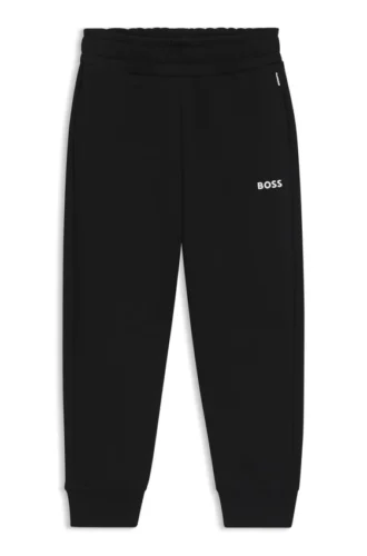 Kinder-Jogginghose mit Logo-Print aus einer Baumwollmischung