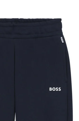 Kinder-Jogginghose mit Logo-Print aus einer Baumwollmischung