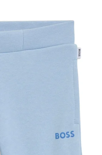Kinder-Jogginghose mit Logo-Print aus einer Baumwollmischung