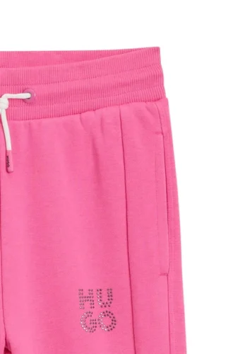 Kinder-Jogginghose mit Nietenlogo aus Baumwollmischung