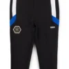 Kinder-Jogginghose mit Streifen und Logo-Details Kinder-Jogginghose mit Streifen und Logo-Details