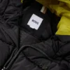 Kinder-Kapuzenjacke mit Camouflage-Sherpa-Rückseite Kinder-Kapuzenjacke mit Camouflage-Sherpa-Rückseite