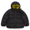 Kinder-Kapuzenjacke mit Camouflage-Sherpa-Rückseite Kinder-Kapuzenjacke mit Camouflage-Sherpa-Rückseite