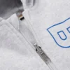 Kinder-Kapuzenpullover mit Reißverschluss und vertikalem Logo Kinder-Kapuzenpullover mit Reißverschluss und vertikalem Logo