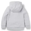 Kinder-Kapuzenpullover mit Reißverschluss und vertikalem Logo Kinder-Kapuzenpullover mit Reißverschluss und vertikalem Logo