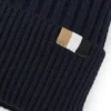 Kinder-Mütze mit gesticktem Logo