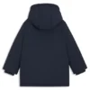 Kinder-Parka mit Logo-Print aus Ripstop