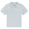 Kinder-Polohemd aus Baumwollpiqué mit Logo-Print Kinder-Polohemd aus Baumwollpiqué mit Logo-Print
