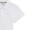 Kinder-Poloshirt aus Baumwolle mit gesticktem Logo Kinder-Poloshirt aus Baumwolle mit gesticktem Logo