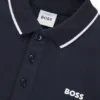 Kinder-Poloshirt aus Baumwollpiqué mit aufgedrucktem Logo