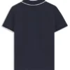Kinder-Poloshirt aus Baumwollpiqué mit aufgedrucktem Logo