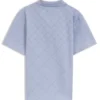 Kinder-Poloshirt aus Stretch-Baumwolle mit Steppoptik Kinder-Poloshirt aus Stretch-Baumwolle mit Steppoptik