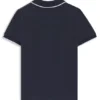 Kinder-Poloshirt mit Logo-Print aus Baumwollpiqué
