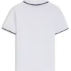 Kinder-Poloshirt mit Logo-Print aus Baumwollpiqué