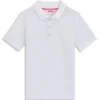 Kinder-Poloshirt mit Logo-Print aus Stretch-Baumwolle Kinder-Poloshirt mit Logo-Print aus Stretch-Baumwolle