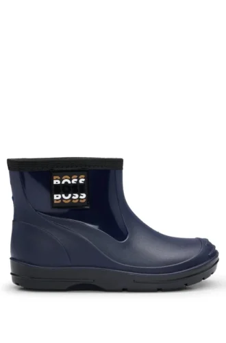 Kinder-Regenstiefel mit Markenlabel
