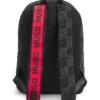 Kinder-Rucksack aus Canvas mit gestapeltem Logo-Print Kinder-Rucksack aus Canvas mit gestapeltem Logo-Print