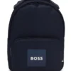 Kinder-Rucksack aus Canvas mit Logo-Print Kinder-Rucksack aus Canvas mit Logo-Print